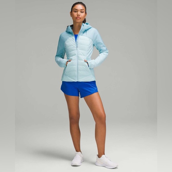 Lululemon Down for It All Jacket Sea Frost light blue teal pastel 8 - Picture 1 of 16